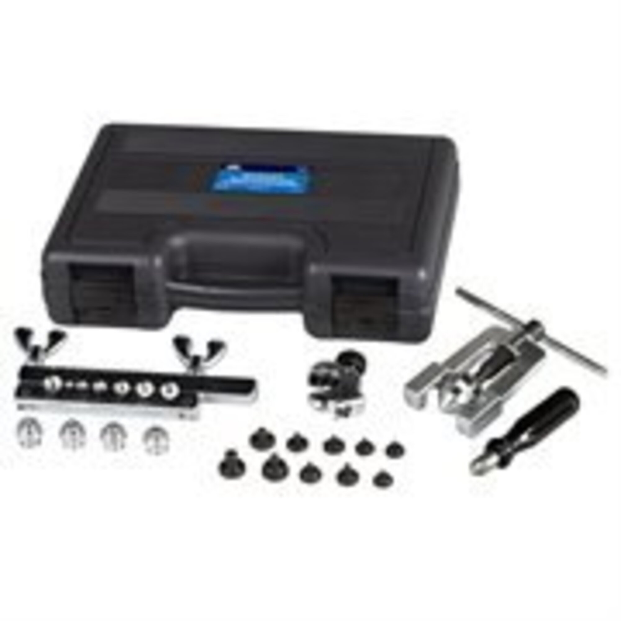 OTC Master Brake Line Flaring Tool Kit — Single, Double, Bubble Flares, Metric and Standard Lines, Hard Case, Model# OTC6502